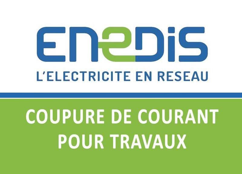 Coupure de courant pour travaux